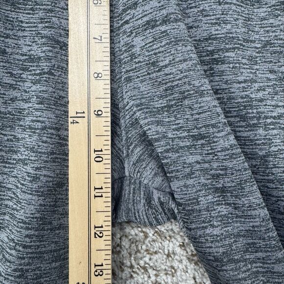 Under Armour Icon Fleece Wide Leg Sweatpants Women Medium Heather Gray Cold Gear - Picture 6 of 14